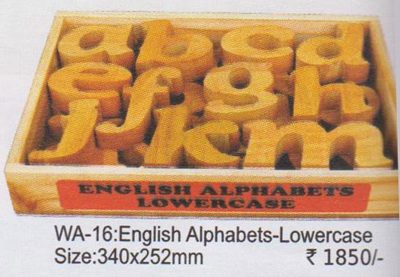 Manufacturers Exporters and Wholesale Suppliers of English Alphabet Lowercase New Delhi Delhi